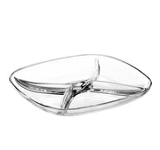 Fenice 4 section dish, 9.5"W