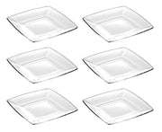 Torcello Square Salad Plate, 9"W, Set of 6