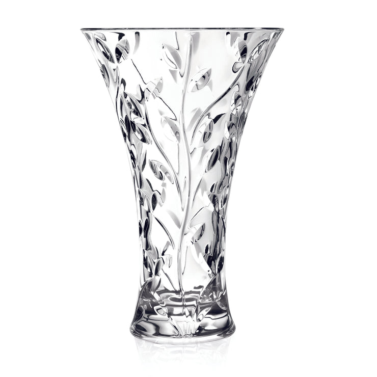 Laurus Wide Vase, 11.75"H