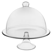 Banquet Cake stand and Dome, 13"D