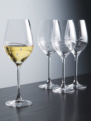 Sparkle White Wine Glass, 12.5 oz. Set of 4