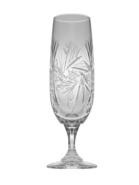 Naughty Or Nice Champagne Flute Set Of 4 (Glass) by Carved Solutions