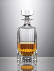 Timeless 7 pc. whiskey set, Decanter: 25 oz. DOF: 10.5 oz.