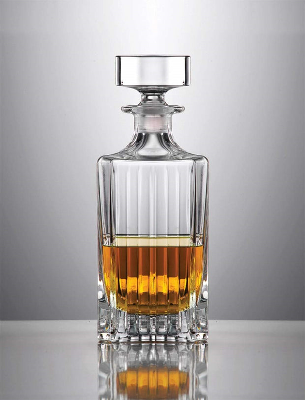 Timeless 7 pc. whiskey set, Decanter: 25 oz. DOF: 10.5 oz.