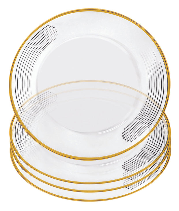 Murano Charger with Gold rim Set of 4