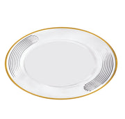 Murano Charger with Gold rim Set of 4