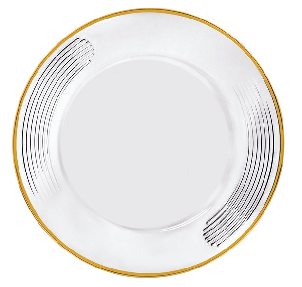 Murano Charger with Gold rim Set of 4