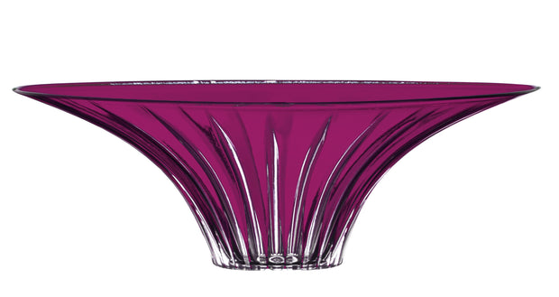 Onyx Centerpiece, Amethyst, 12.5"D