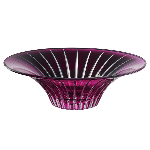 Onyx Centerpiece, Amethyst, 12.5"D