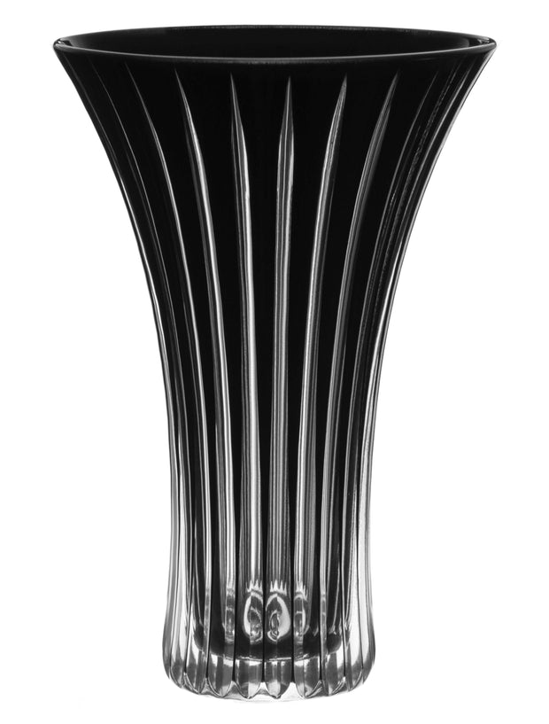 Onyx Vase, Black, 11.75"H