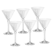 Onyx Martini, White, 7 oz. Set of 6