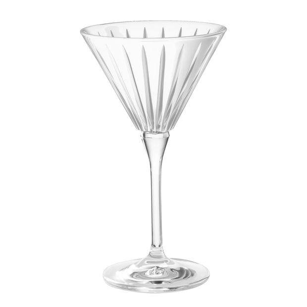 Onyx Martini, White, 7 oz. Set of 6
