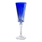 Onyx Champagne Flute Blue, 7 Oz. Set of 6