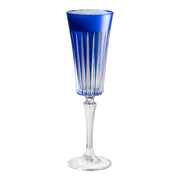 Onyx Champagne Flute Blue, 7 Oz. Set of 6