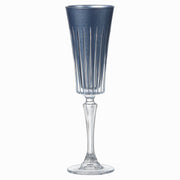 Onyx Champagne Flute, Pearl Midnight-Blue, 7 oz. Set of 6