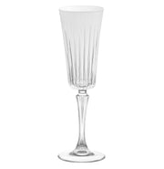 Onyx Champagne Flute, White, 7 oz. Set of 6