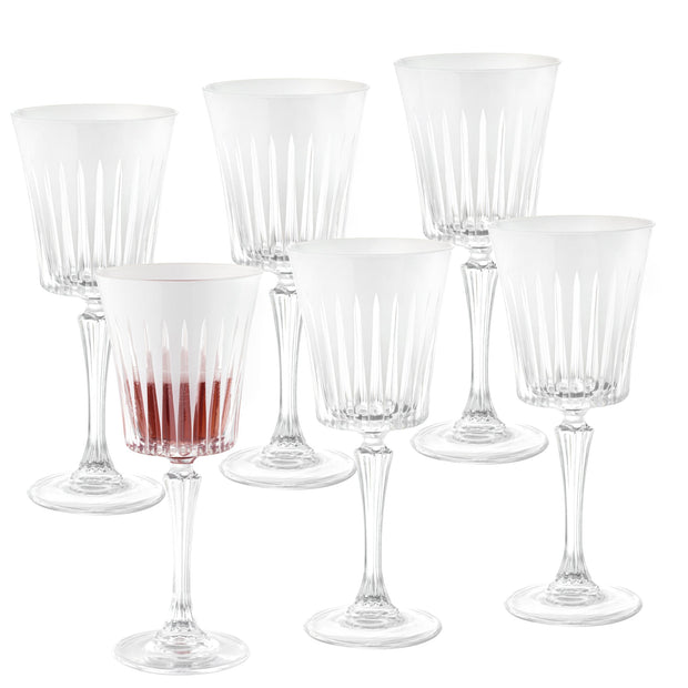 Onyx Water Goblet, White, 10 oz. Set of 6