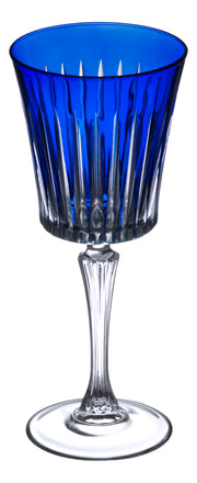 Onyx White Wine Glass Blue, 7.5 oz. Set of 6