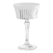 Onyx Champagne Coupe, White, 8.75 oz. Set of 6