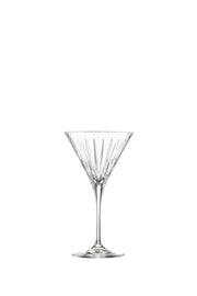 European Glass Martini Cocktail Stemmed Glasses- 7 Oz. - Set of 6