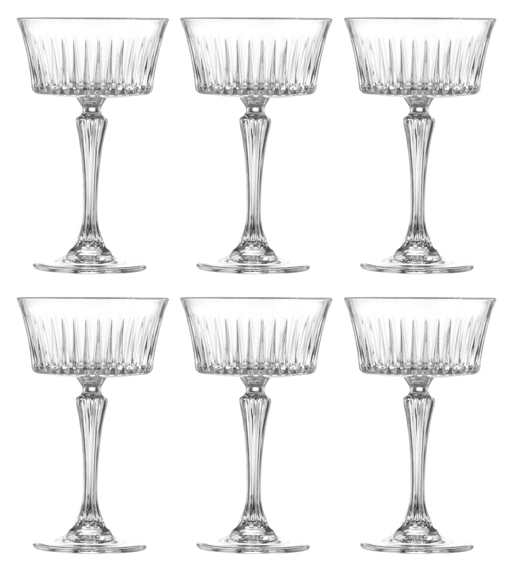 Timeless Champagne Coupe, 8.75 oz. Set of 6