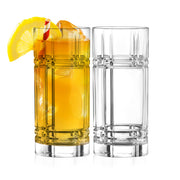 Highball Drinking Glasses, Set of 2 , 12 Fl. Oz