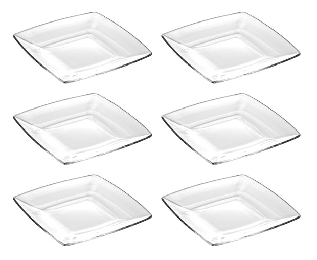 Torcello Square Salad Plate, 9"W, Set of 6
