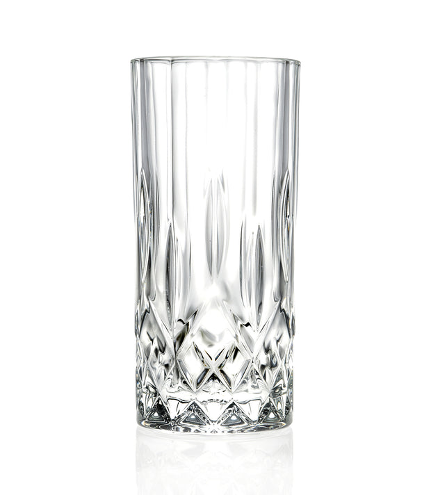 Highball Drinking Glasses, Set of 4 , 13 Fl. Oz