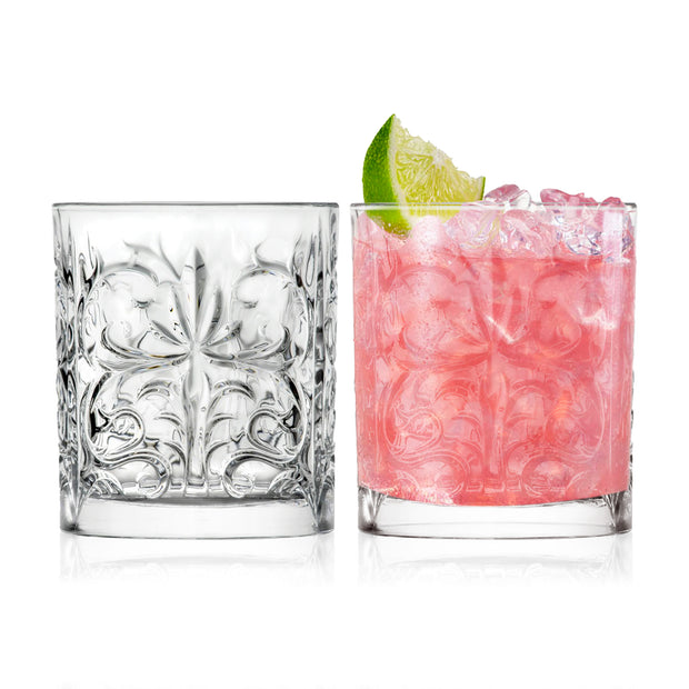 Tattoo Double Old Fashion, Available In Multiple Size Sets