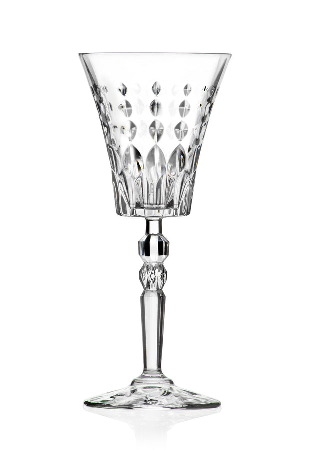 Stemmed - Set of 6 Goblets - Water Glass, 7 Oz.