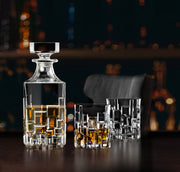 Etna 7 pc. Whiskey Set, Decanter: 28 oz. DOF: 11 oz.
