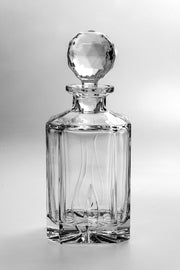 Fiona Whiskey Decanter with Wave Design, 30 oz.