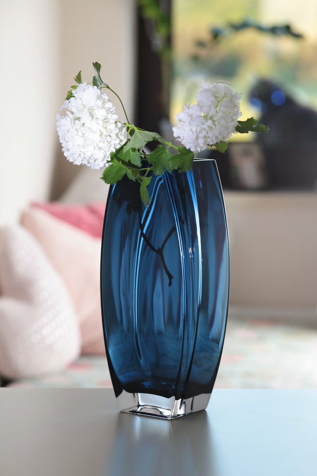 Precision Vase, Midnight Blue