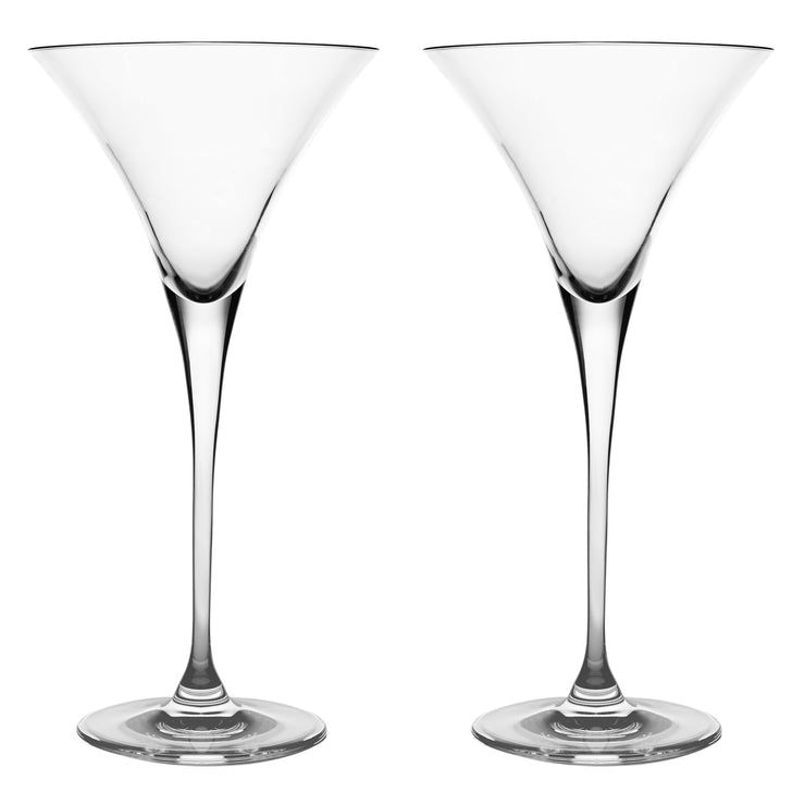 Luminous Tall Martini, 9 oz. Set of 4