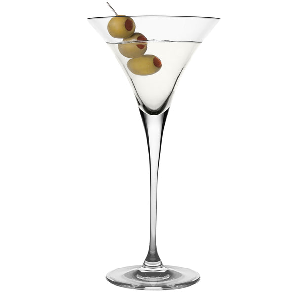 Luminous Tall Martini, 9 oz. Set of 2