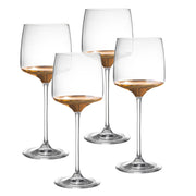Spectrum Gold Wine Glass, 16 oz. Set of 4