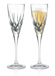 Glass, Set of 2 Flutes, 6 Oz.