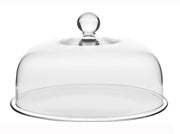 Luminous Cake Plate with Dome, 11" Diameter
