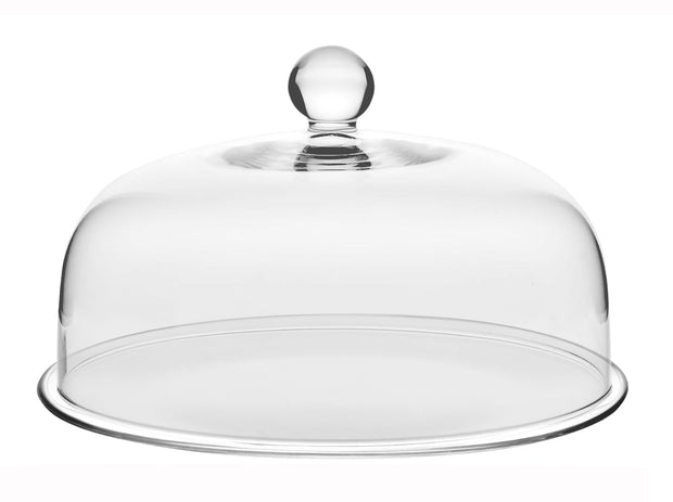 Luminous Cake Plate with Dome, 11" Diameter