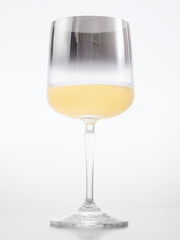 Wine Glasses, Metallic Smoked Ombre, Set of 4 , 12 Oz.