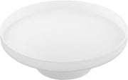 Opal White Cake stand, 12.4"D