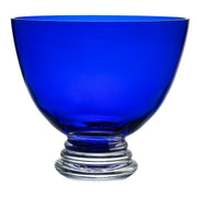 Cobalt Footed Bowl, 10.5"D
