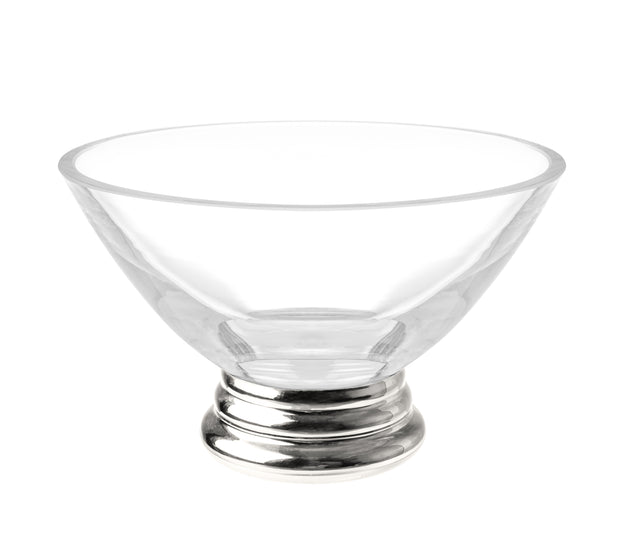 Spectrum Dip Bowl with Silver Foot, 5"D, 8 oz.
