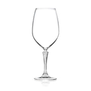 European Lead Free Crystalline Red Wine Stemmed Glasses - Goblets - Large Gran Cuvee Goblet - Classic Clear W/ Designed Stem -26 Oz - Set of 6