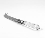 European Cheese Shaver- Knife - Stainless Steel W/ Crystal Handle - 9.75" Long - Gorgeous Gift Box