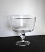 European Glass - Trifle Bowl - 8.75" Height - 120 Oz. Fluid Capacity - Beautifully Structured