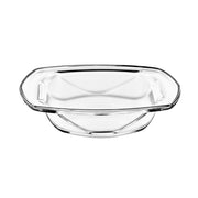 European Lead Free Crystalline Oven To Table Dishes - Set / 2- Can be used Directly from heating the food in oven to serve on table - (Cover and base can be used as separate Serving Trays) Small