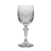 European Cut Crystal Red / White Wine Goblet - 6 Oz. - Set of 6