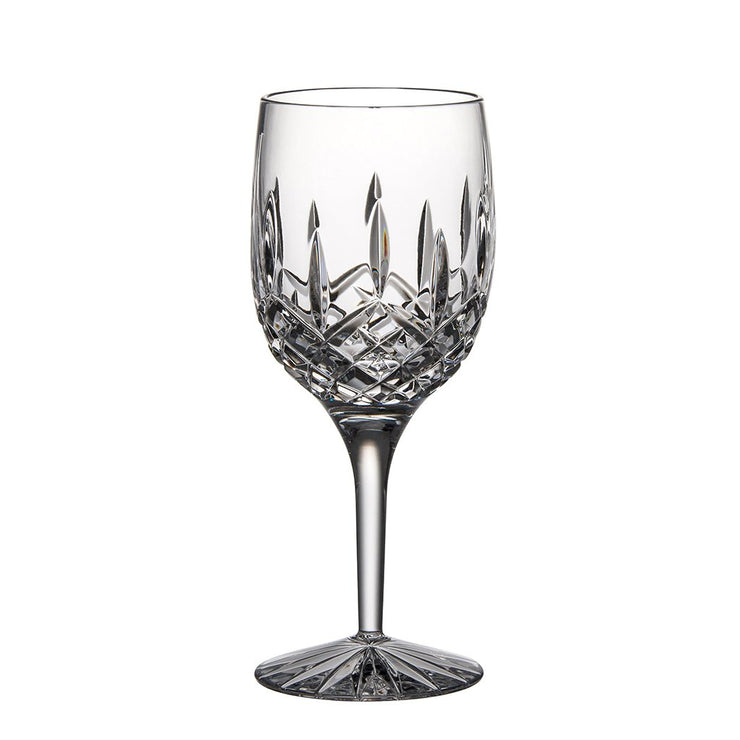 European Cut Crystal Wine Goblets - 9 Oz. - Set of 4