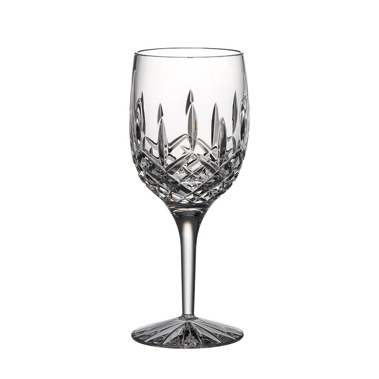 European Cut Crystal Wine Goblets - 7 Oz. - Set of 4